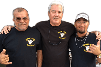 The CAPTAIN and OUR OWNER and THE FIRST MATE our Fishing Charter in Cabo